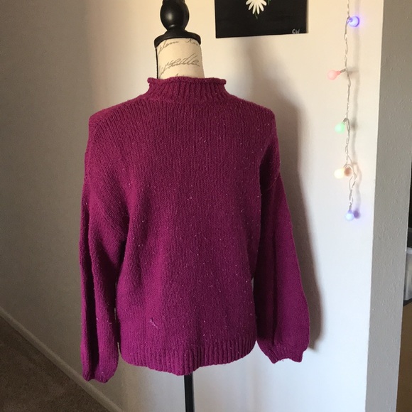 Raspberry BP Sweater - Picture 3 of 5